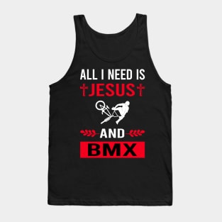 I Need Jesus And BMX Tank Top